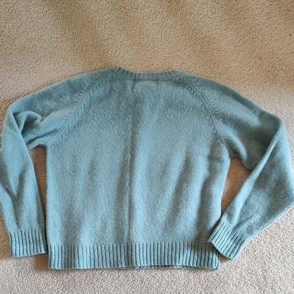 Appleseed's Blue Cardigan with Gold Buttons - Picture 5 of 9